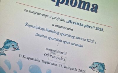 Škola plivanja 2025.